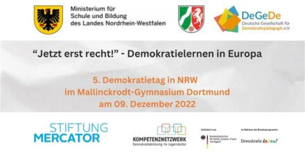 5. Demokratietag in NRW am 09.12.2022