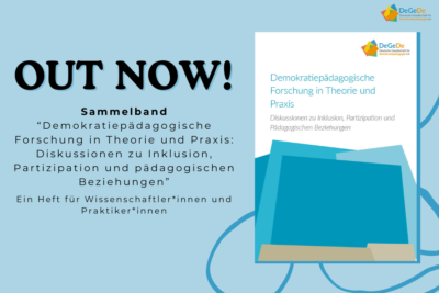 Sammelband „Demokratiepädagogische Forschung in Theorie und Praxis“
