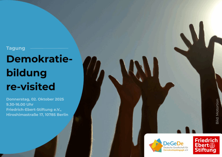 Demokratiebildung re-visited – Standortbestimmung und Perspektiven