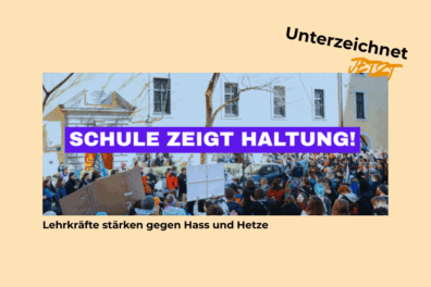 Schule zeigt Haltung