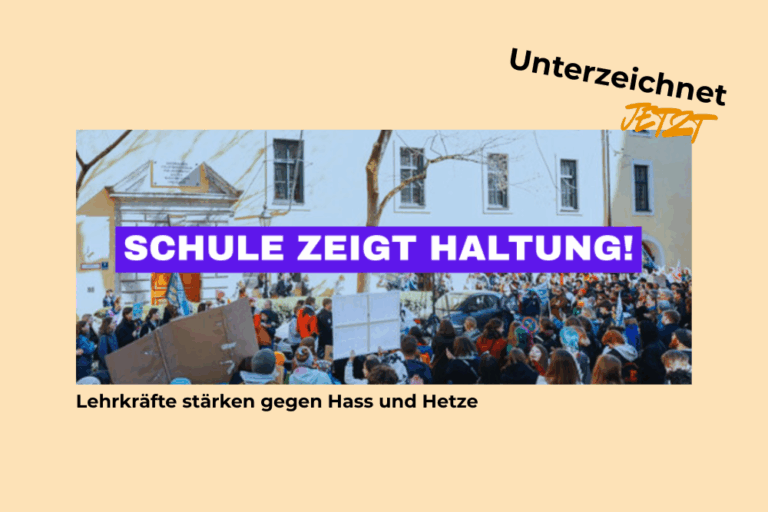 Schule zeigt Haltung