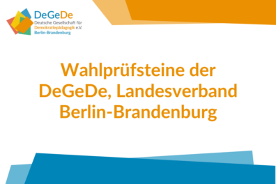 Wahlprüfsteine der DeGeDe, Landesverband Berlin-Brandenburg
